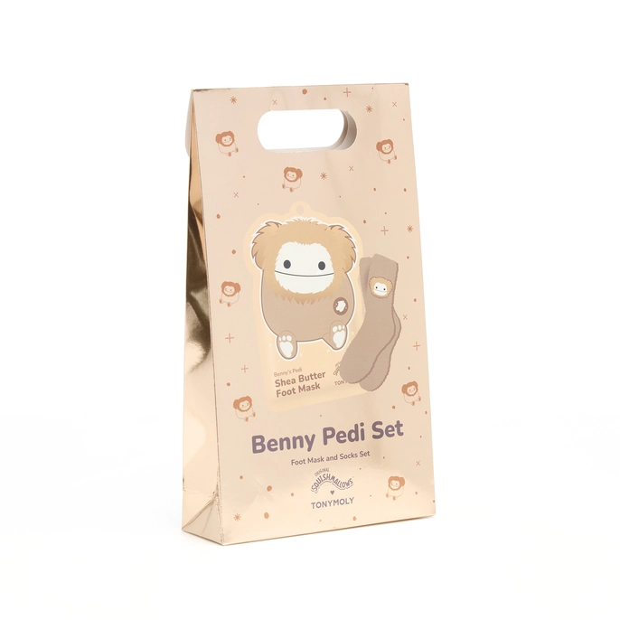 TONYMOLY - Squishmallows X TONYMOLY Benny’S Pedi Foot Mask and Socks Set