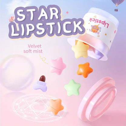 6-Pack Star Shaped Lip Butters Set