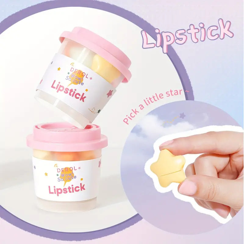 6-Pack Star Shaped Lip Butters Set