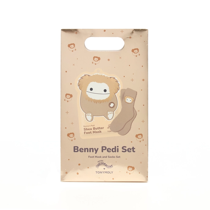 TONYMOLY - Squishmallows X TONYMOLY Benny’S Pedi Foot Mask and Socks Set