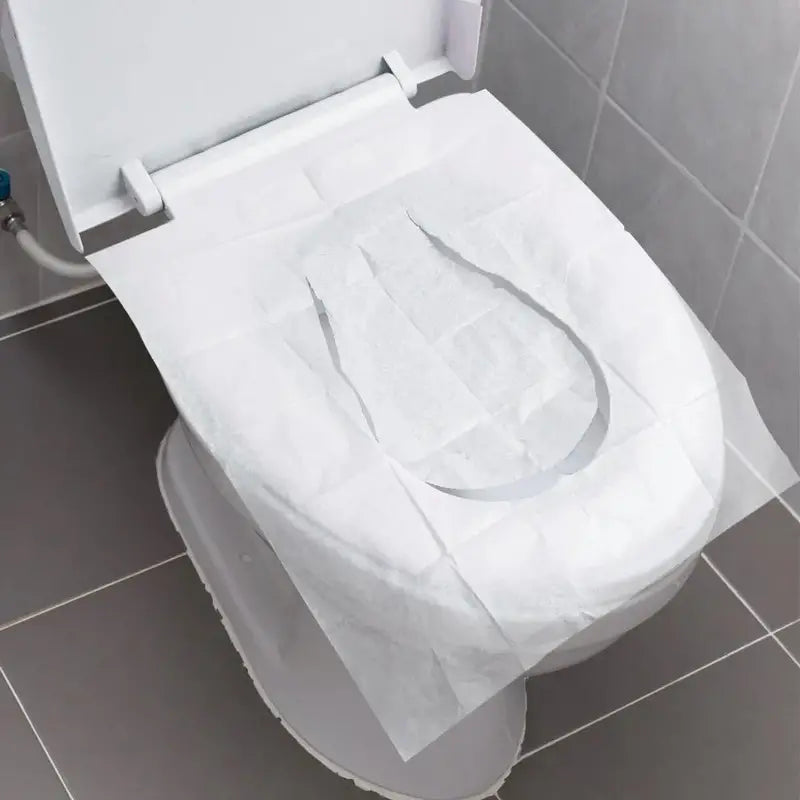 Portable Travel Toilet Seat Covers (Pack of 10)