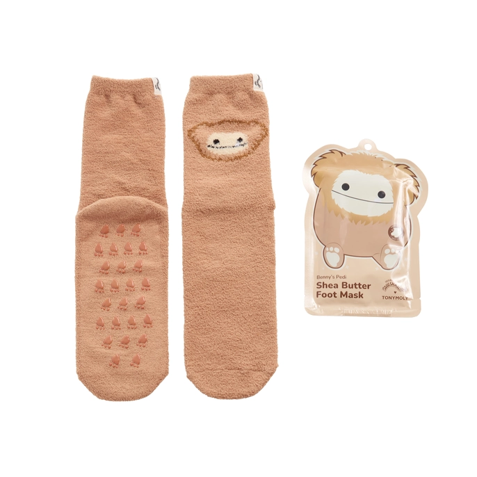 TONYMOLY - Squishmallows X TONYMOLY Benny’S Pedi Foot Mask and Socks Set